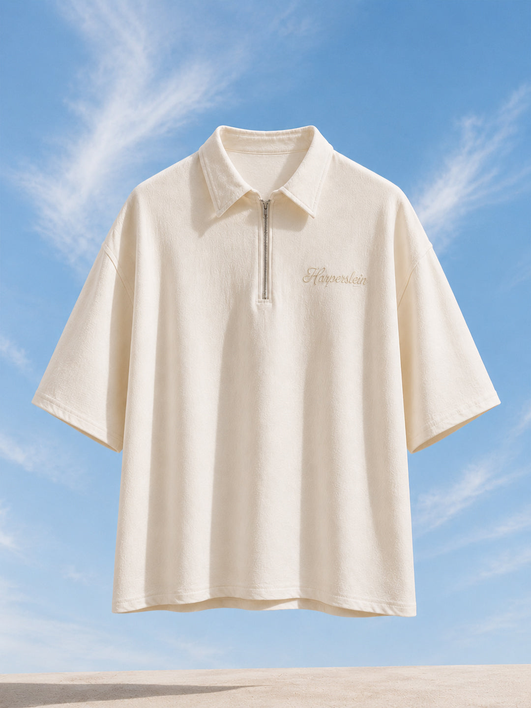 Cloud Zip Polo