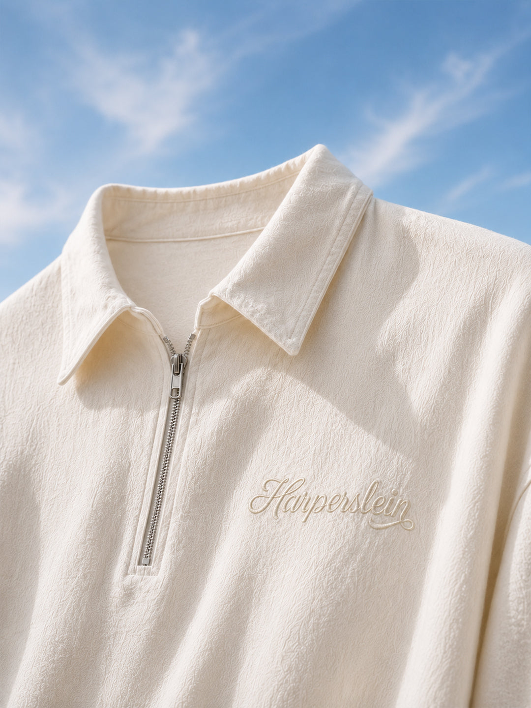 Cloud Zip Polo