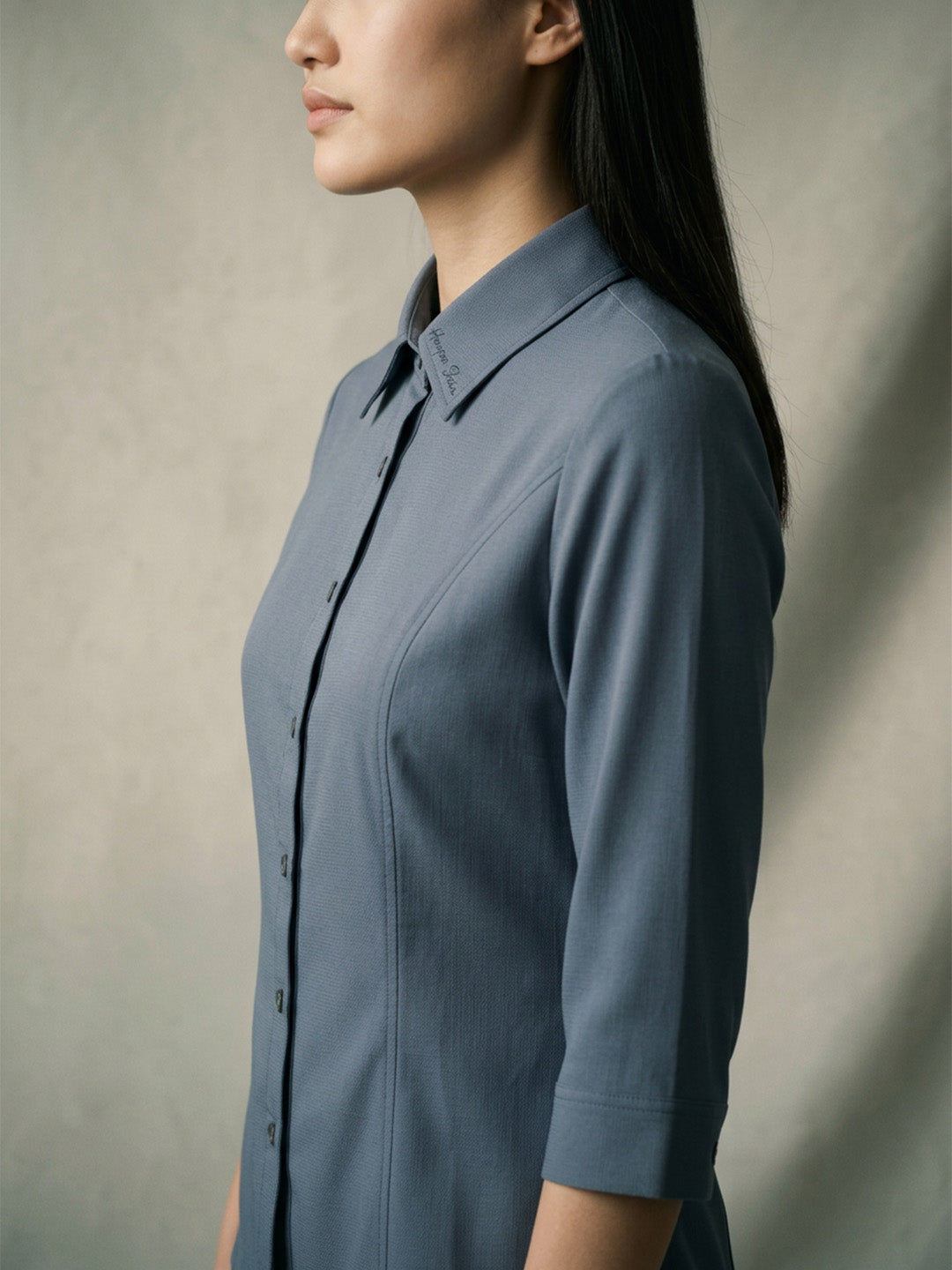 The Studio Shirt Women - Slate Blue