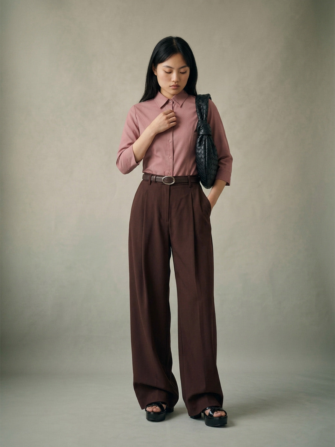 The Studio Shirt Women - Blush Pink