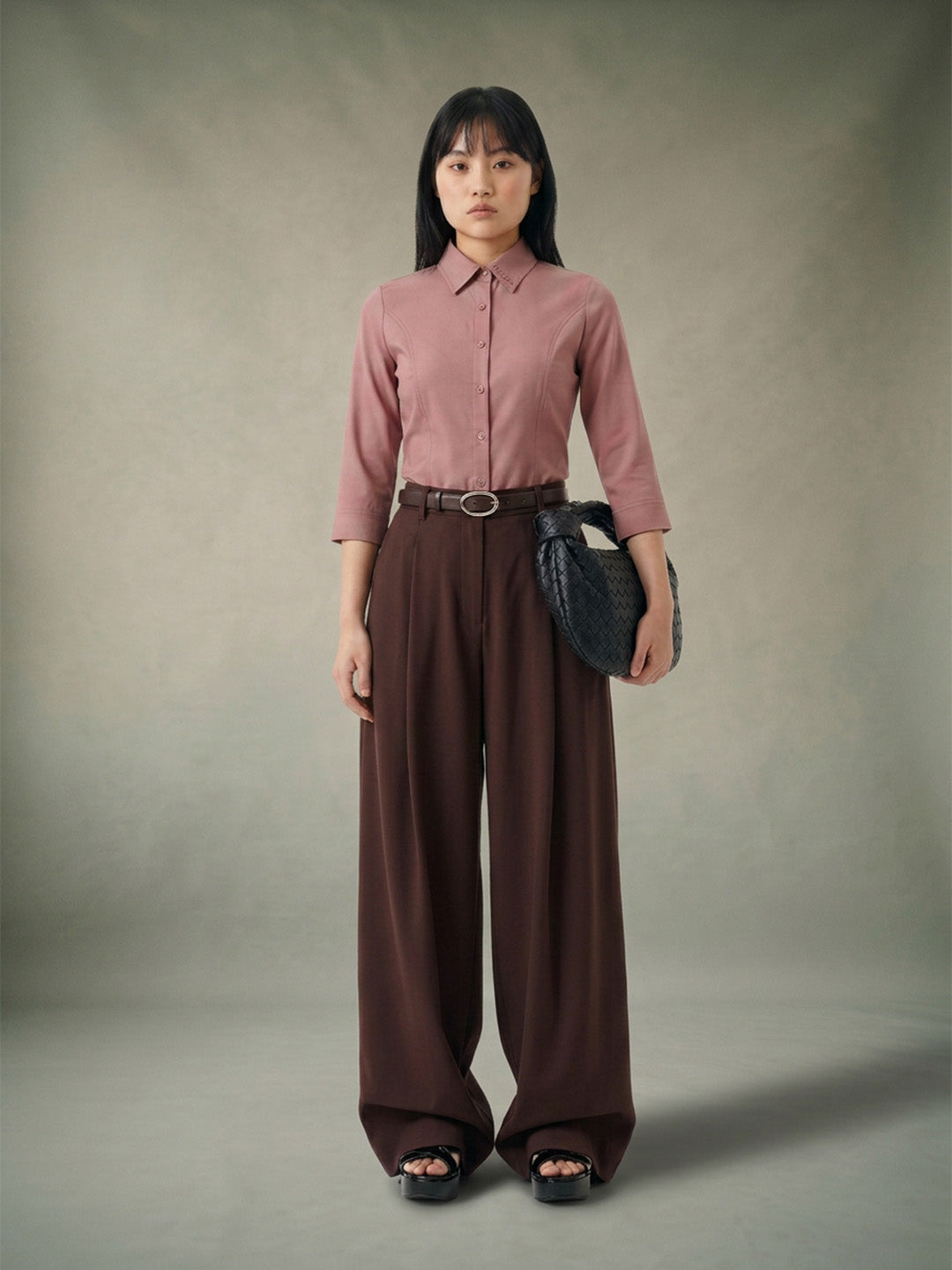 The Studio Shirt Women - Blush Pink