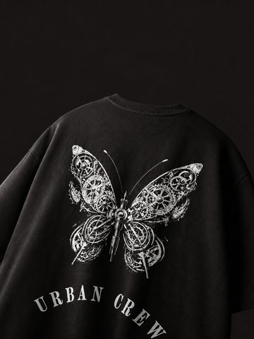 Butterfly Black T-Shirt