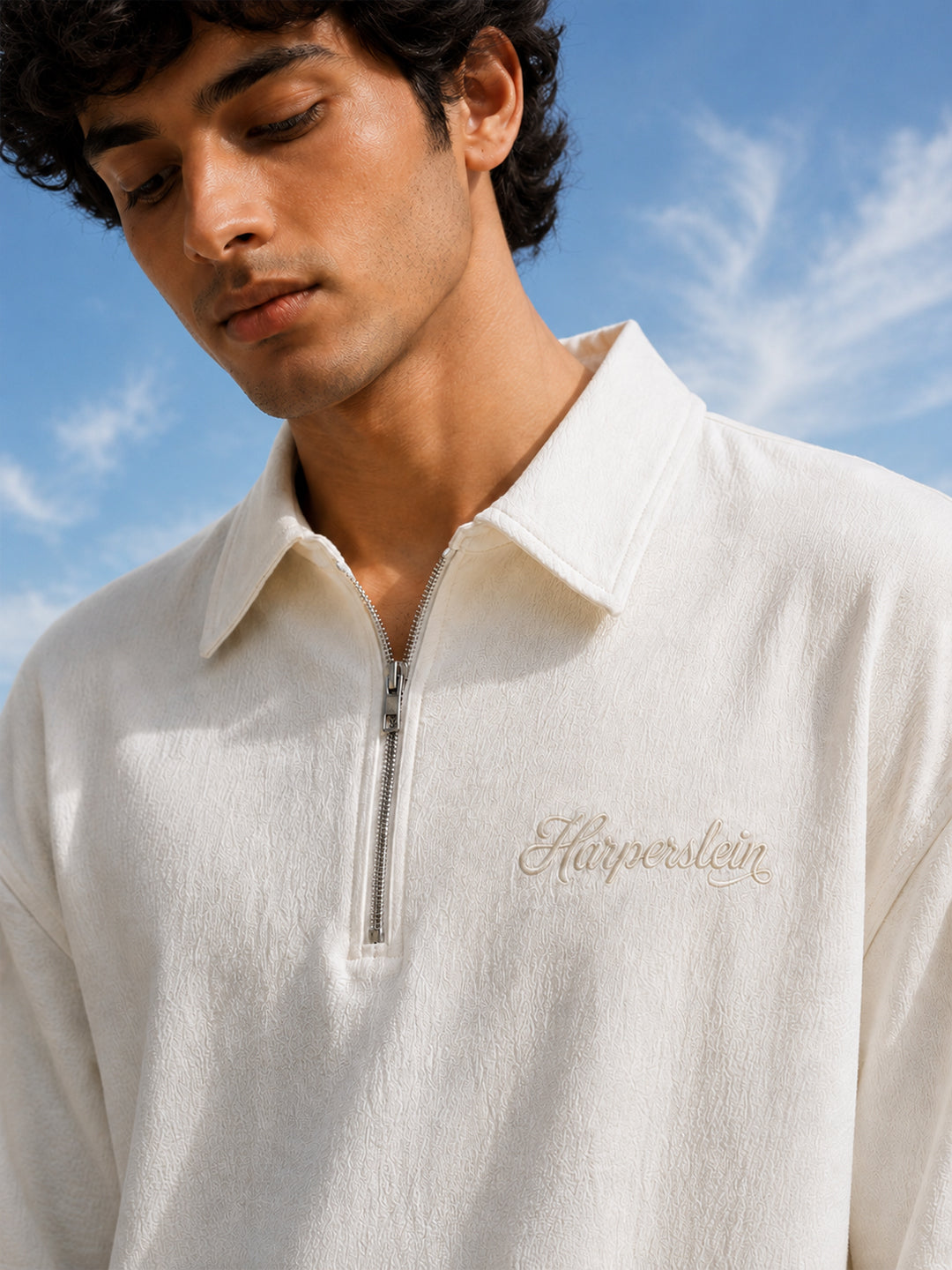 Cloud Zip Polo