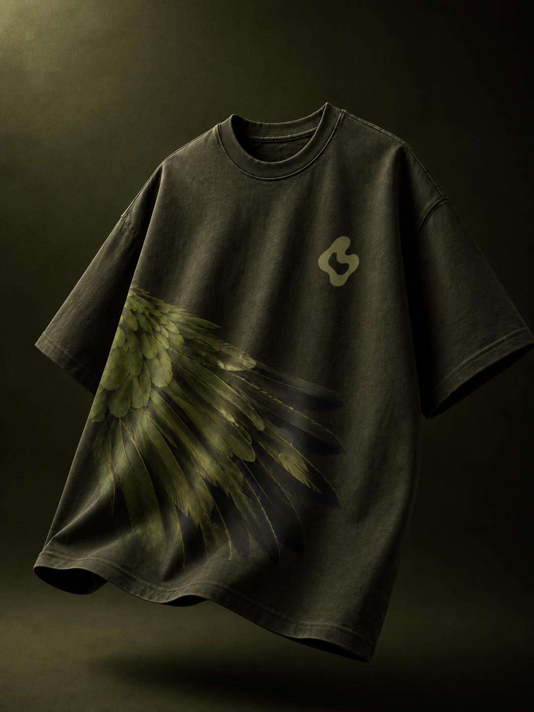 Emerald Wing Rhinestone Tee