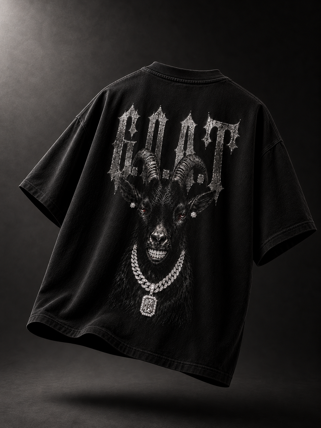 G.O.A.T. Status Rhinestone Tee