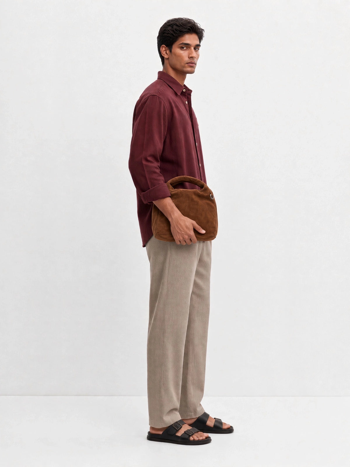 The Diya Shirt - Burgundy