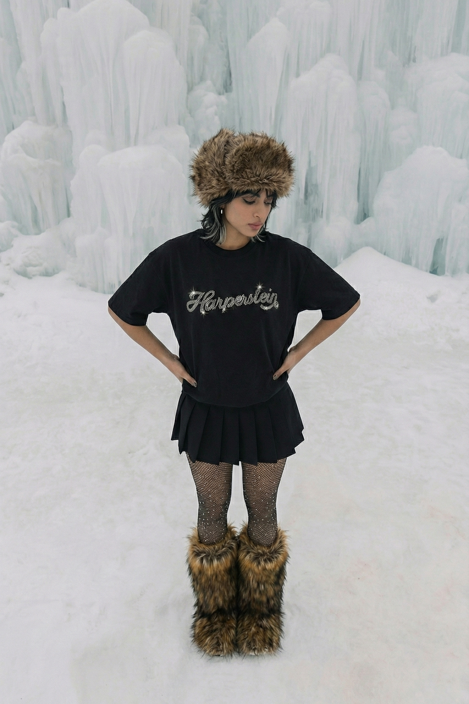Black Iced Tee
