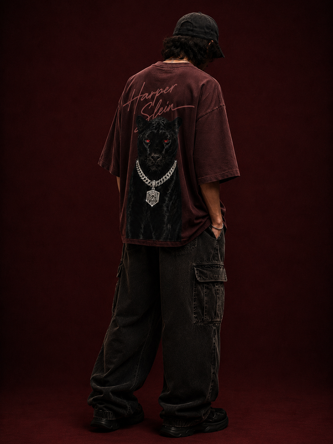 Bloodline Panther Rhinestone Tee