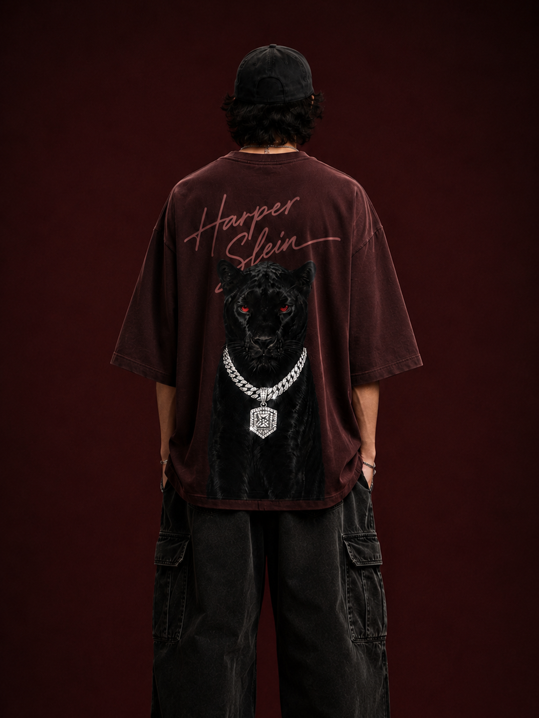 Bloodline Panther Rhinestone Tee