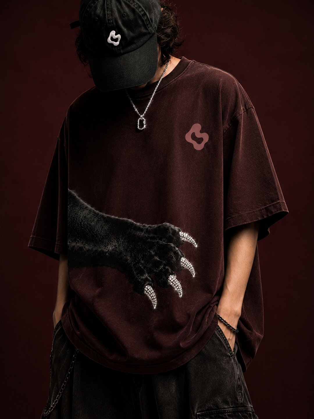 Bloodline Panther Rhinestone Tee