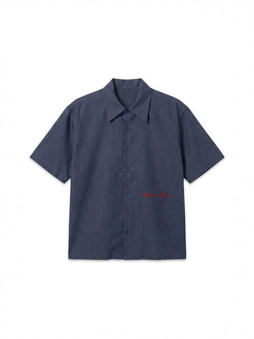 Brushed Blue Shirt - Harper Slein