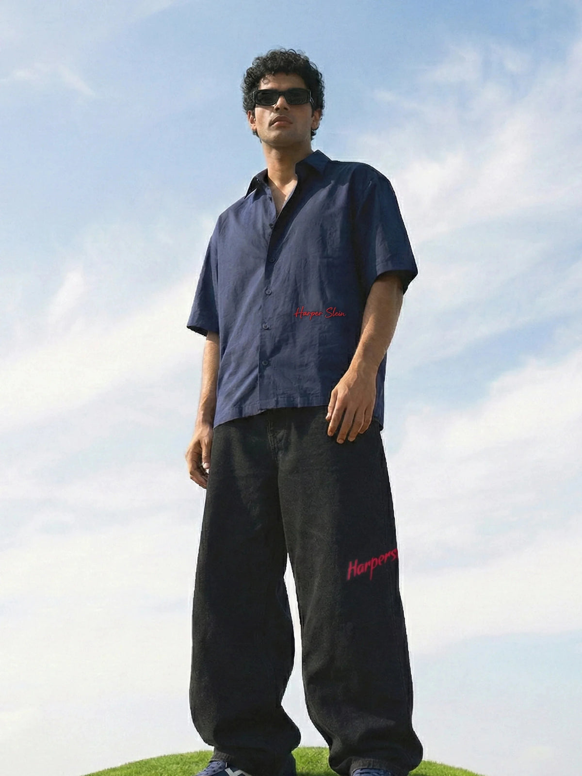 Brushed Blue Shirt - Harper Slein
