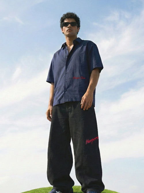 Brushed Blue Shirt - Harper Slein