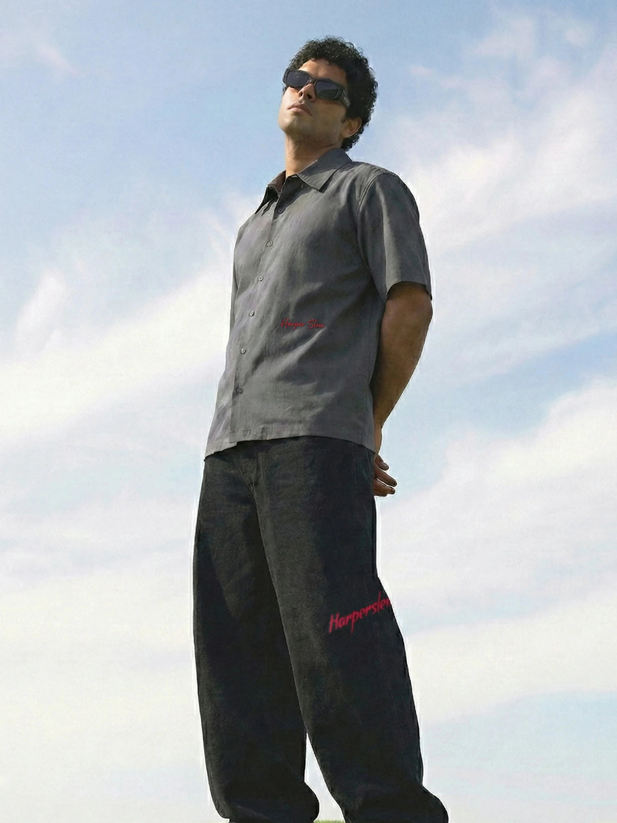 Brushed Gray Shirt - Harper Slein