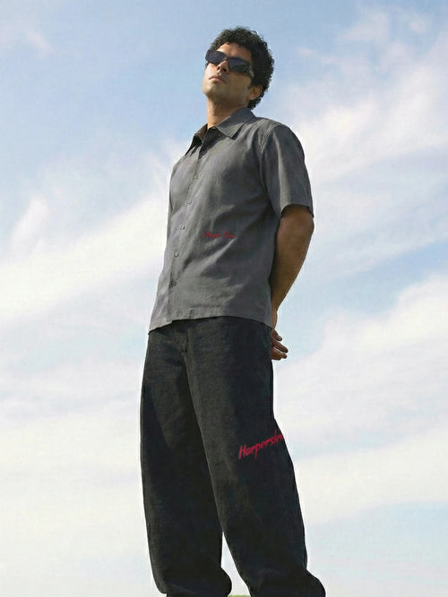 Brushed Gray Shirt - Harper Slein