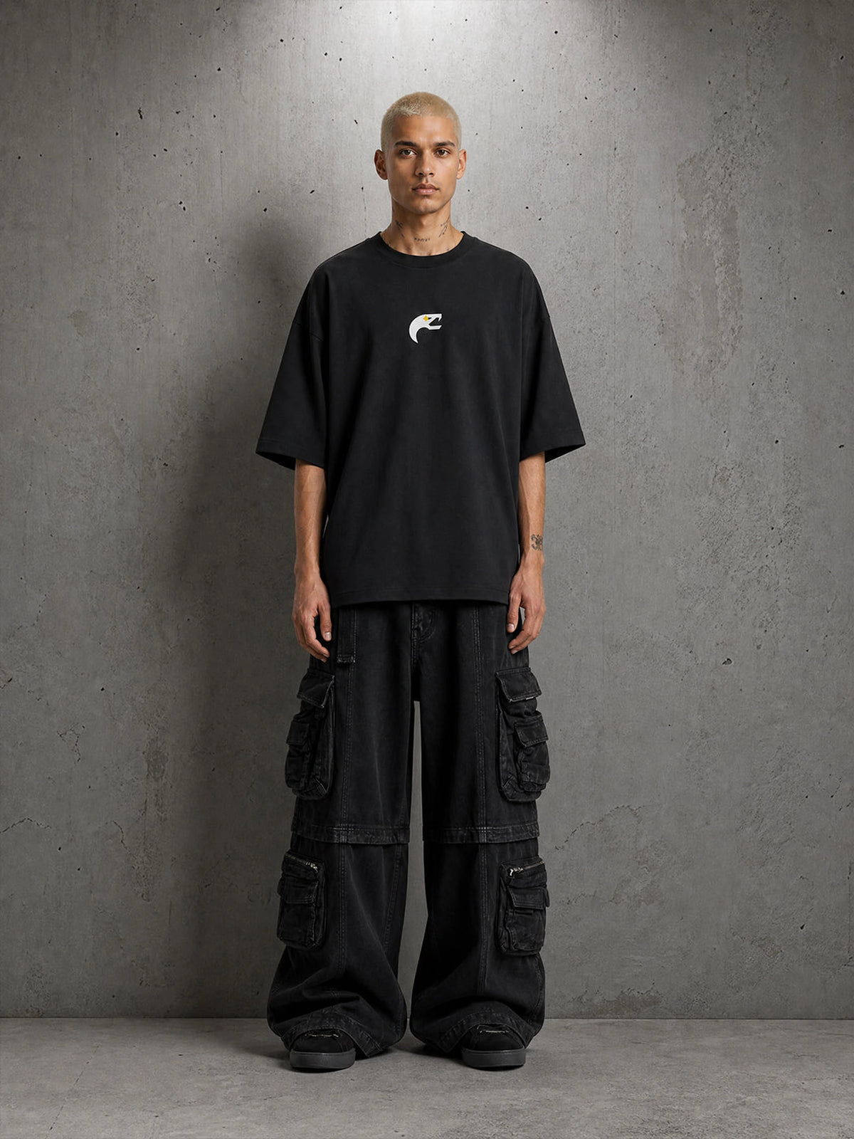 Butterfly Black T-Shirt — product photo