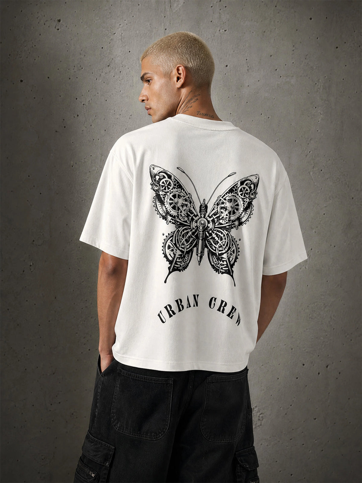 Butterfly White T-Shirt — product photo