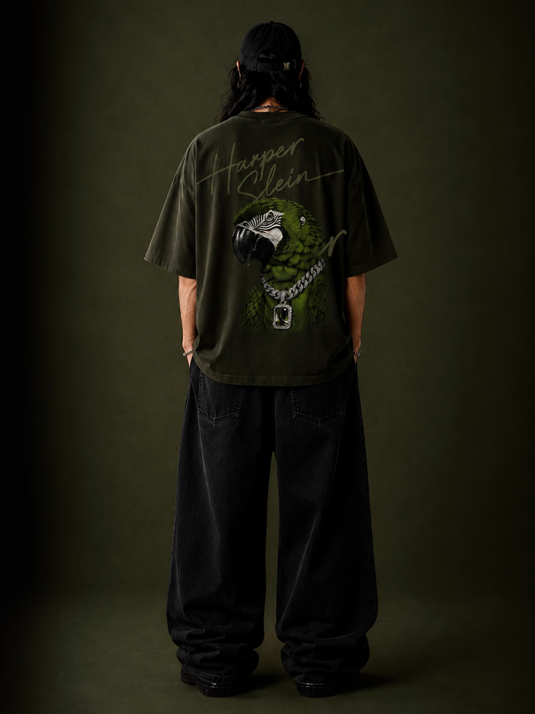 Emerald Wing Rhinestone Tee