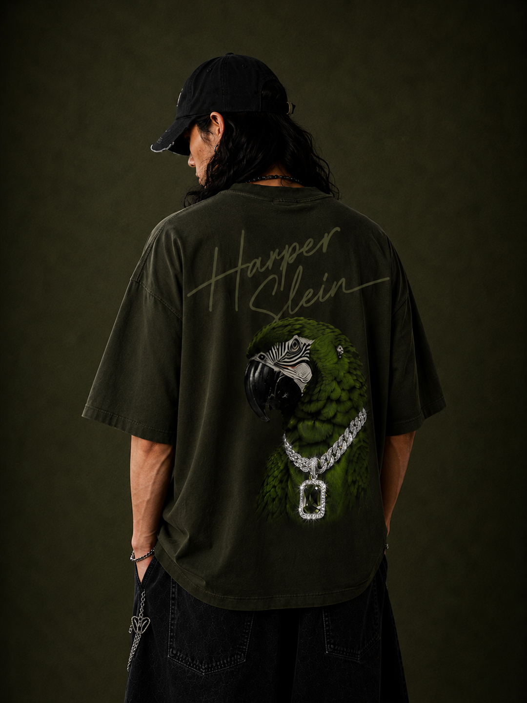 Emerald Wing Rhinestone Tee
