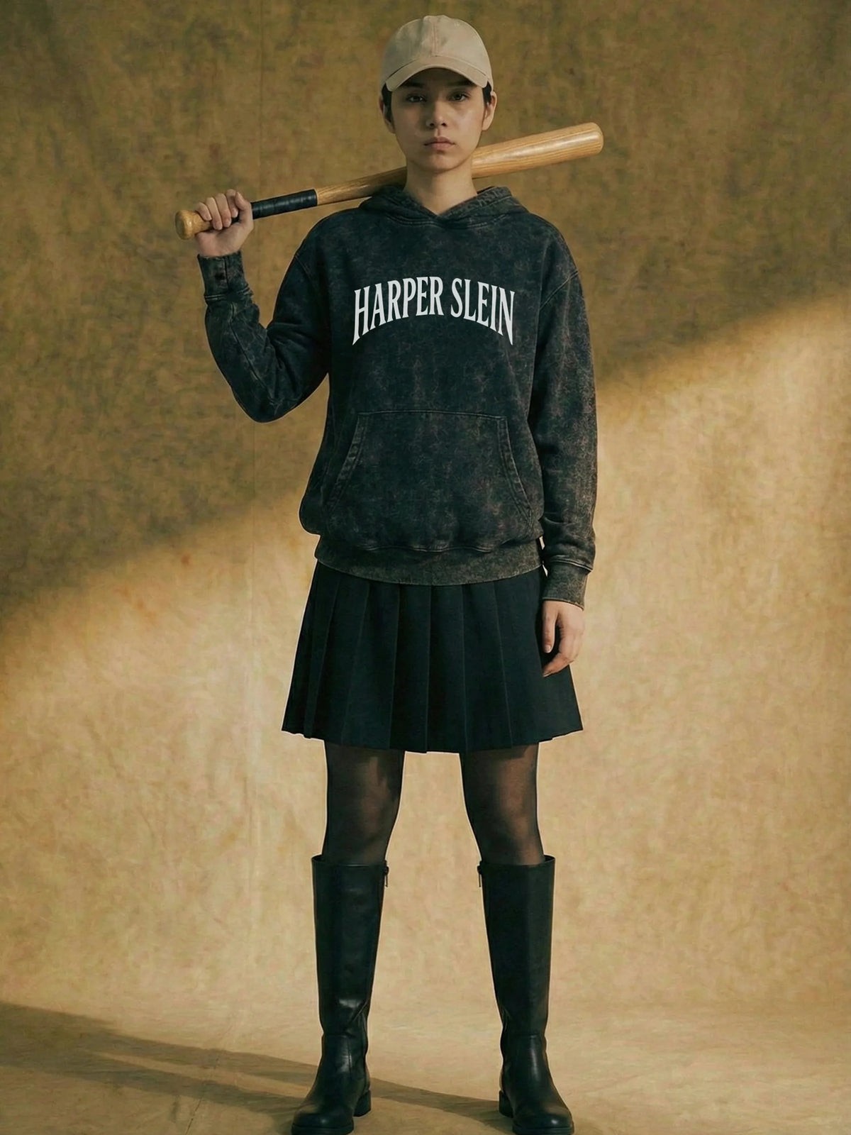 Stone Wash Hoodie - Harper Slein