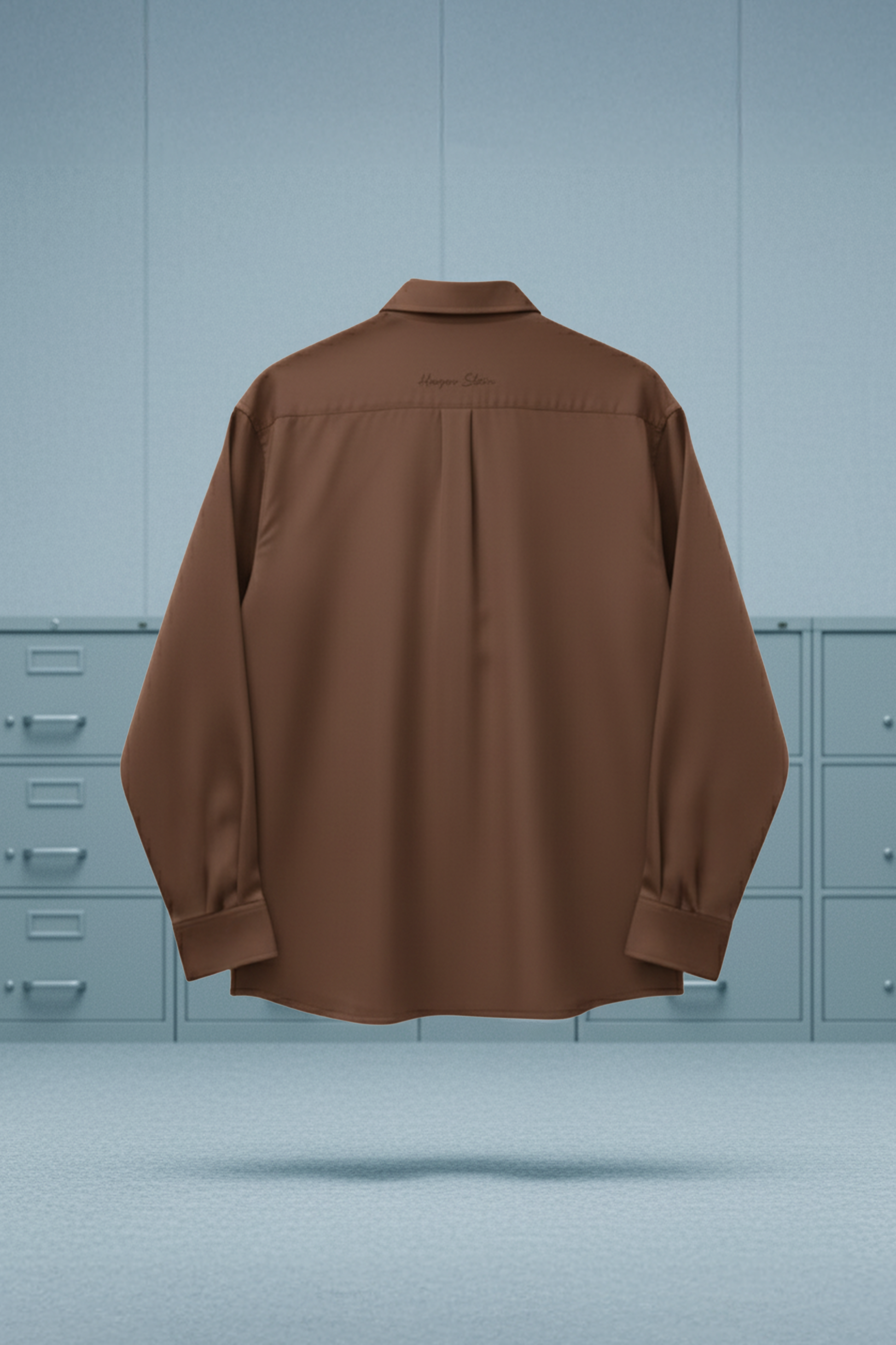 The Studio Shirt Men Clay Brown