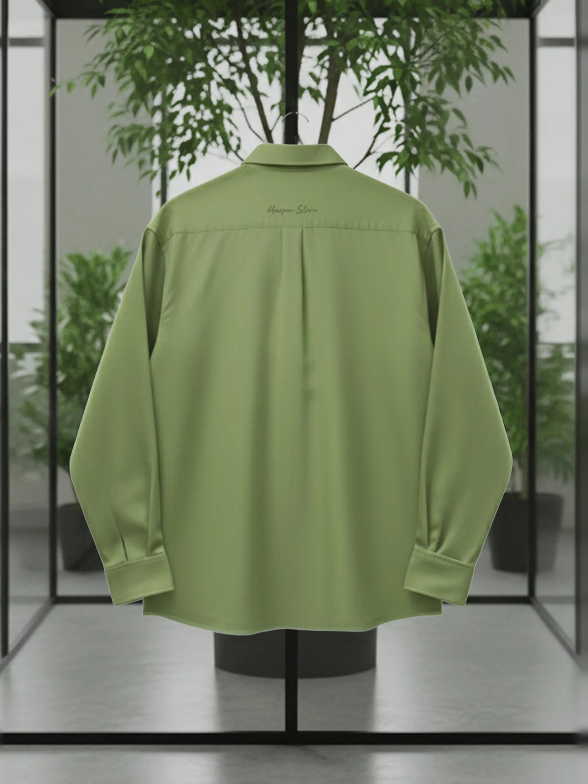 The Studio Shirt Men Sage Green - Harper Slein