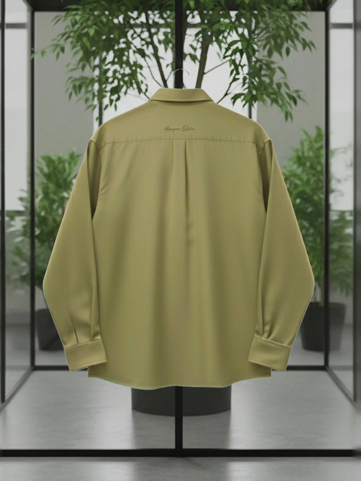 The Studio Shirt Men Sage Green