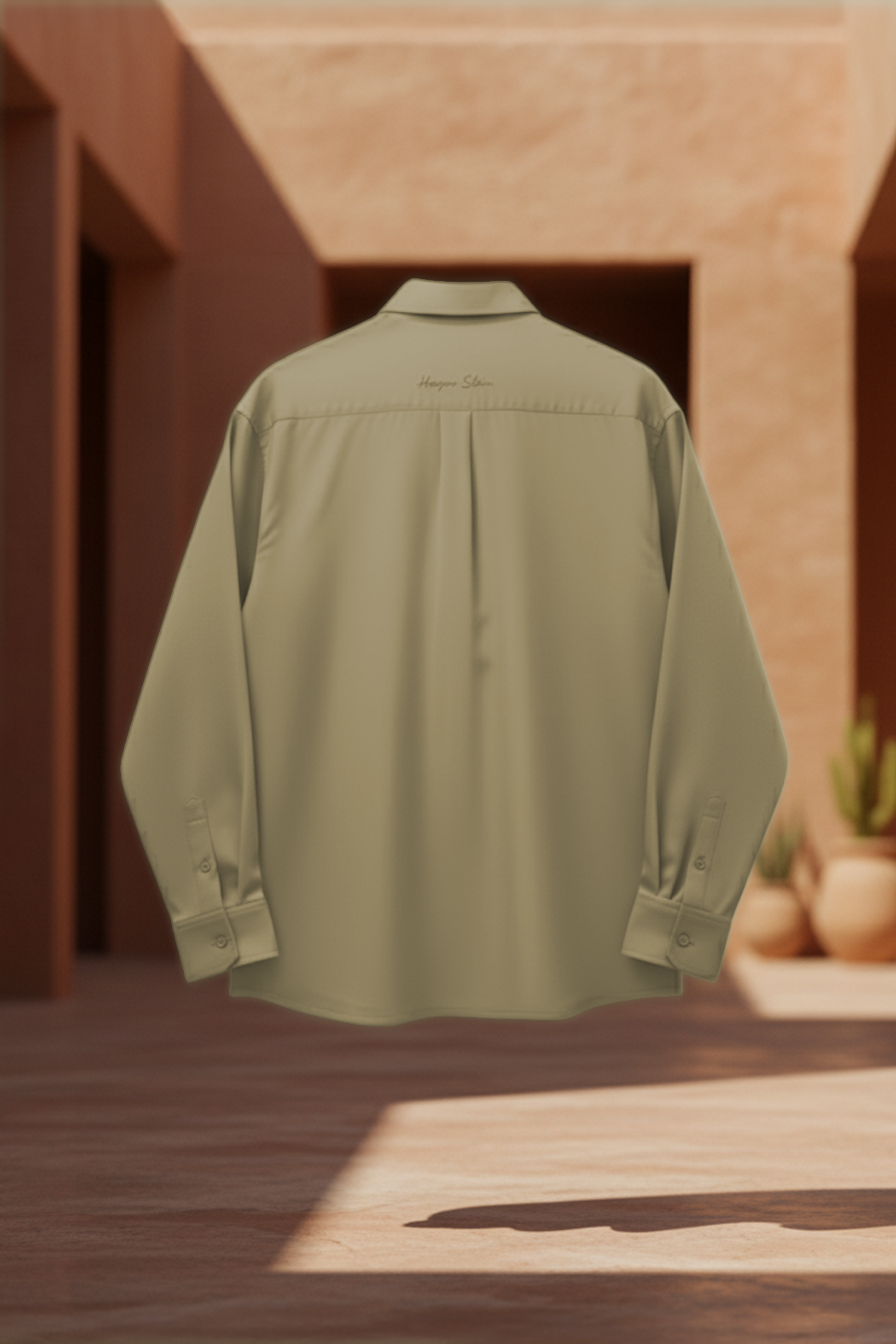 The Studio Shirt Men Sand Beige