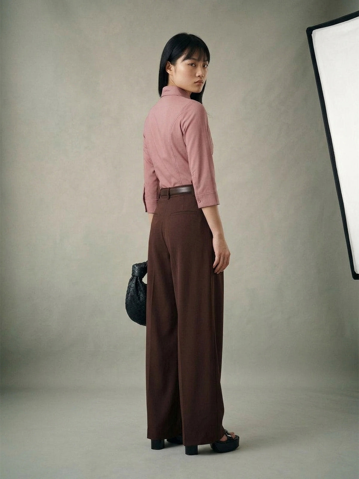 The Studio Shirt Women - Blush Pink — product photo
