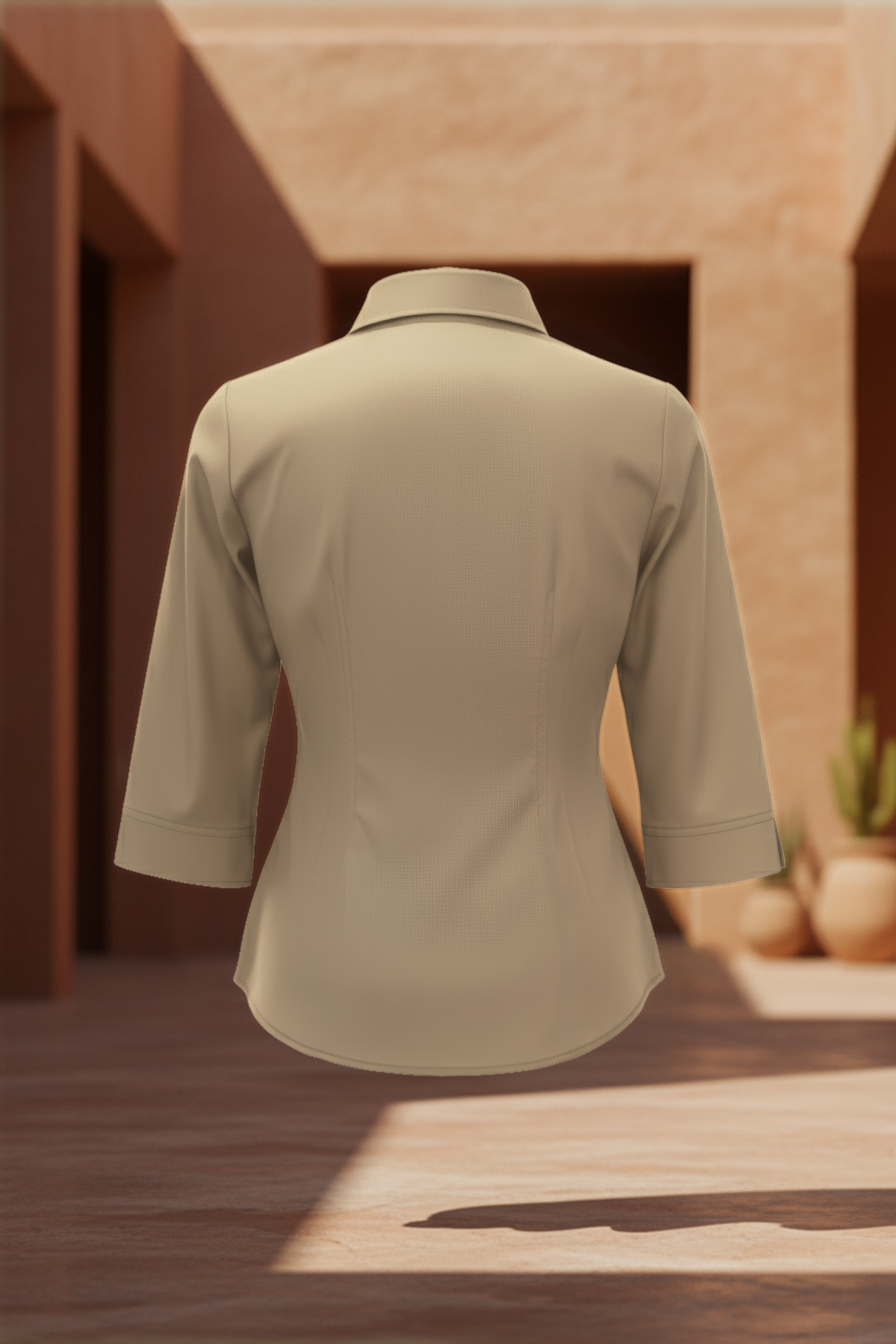 The Studio Shirt Women - Sand Beige