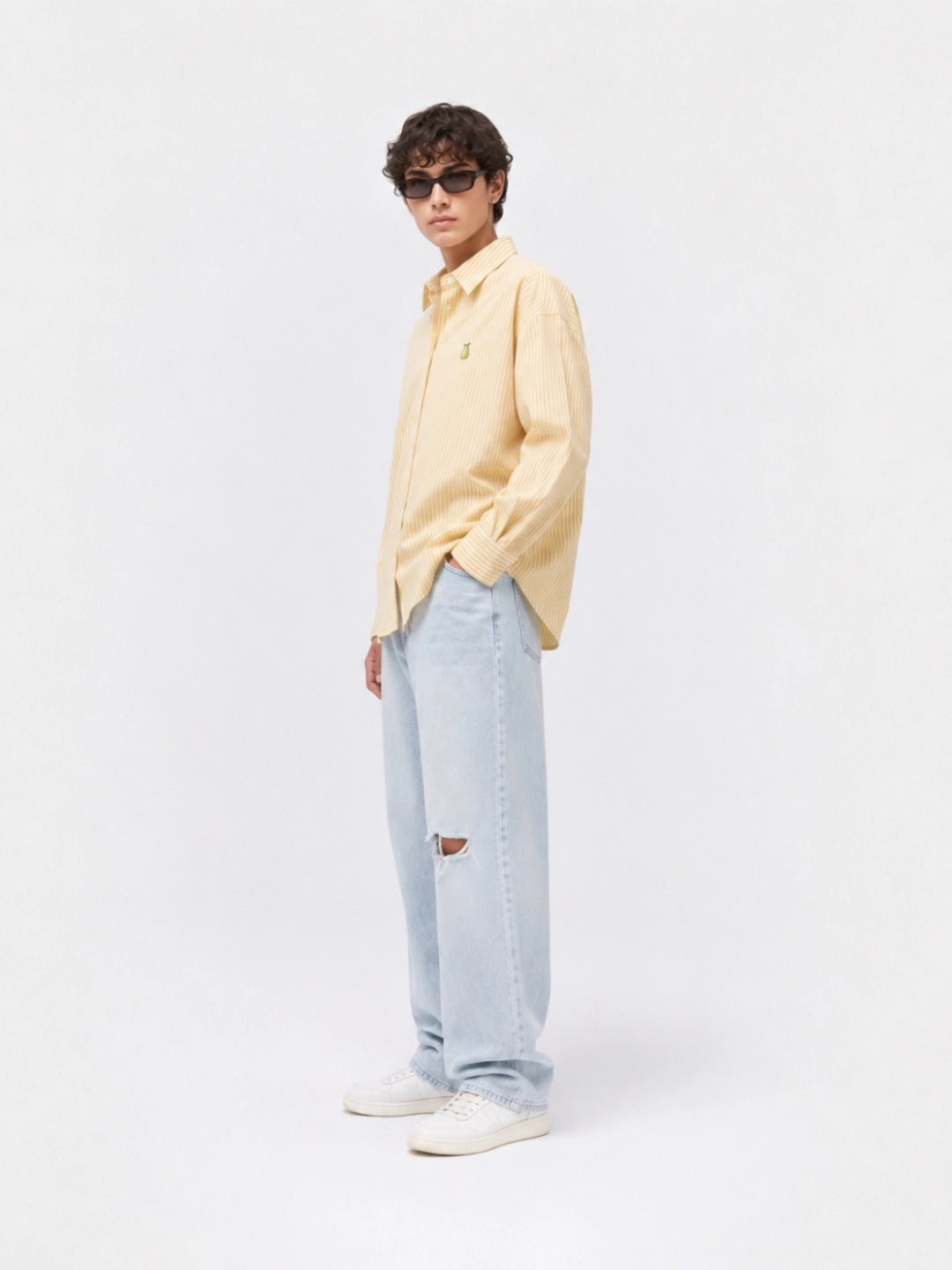 The Pear Shirt - butter yellow