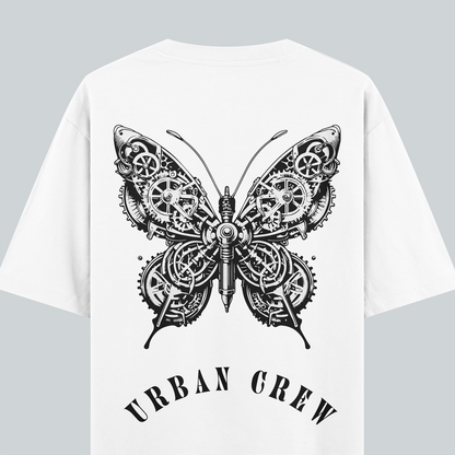 Urban Crew Butterfly White T-Shirt