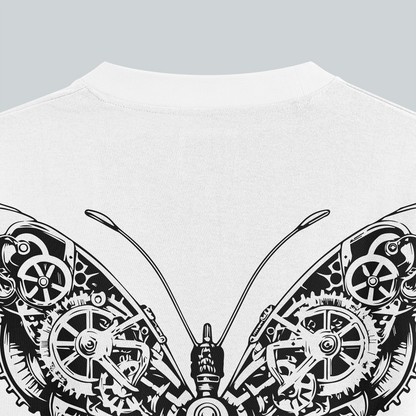 Urban Crew Butterfly White T-Shirt