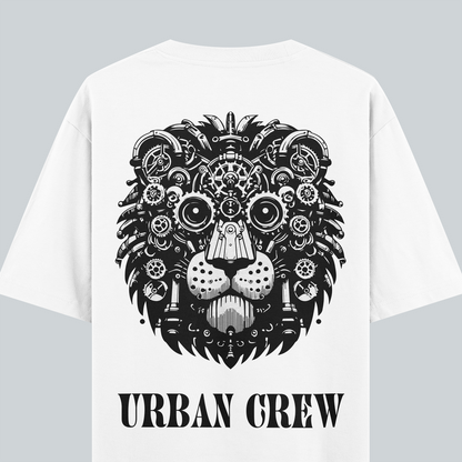 Urban Crew Lion White T-Shirt